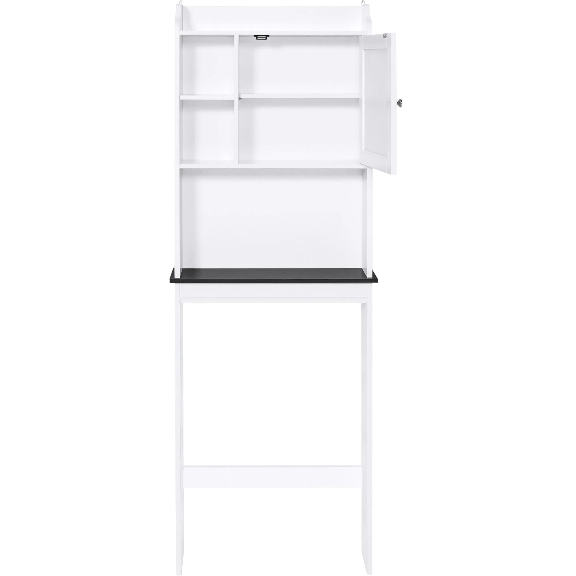 Over-the-Toilet Bathroom Storage Cabinet w/ 1 Door