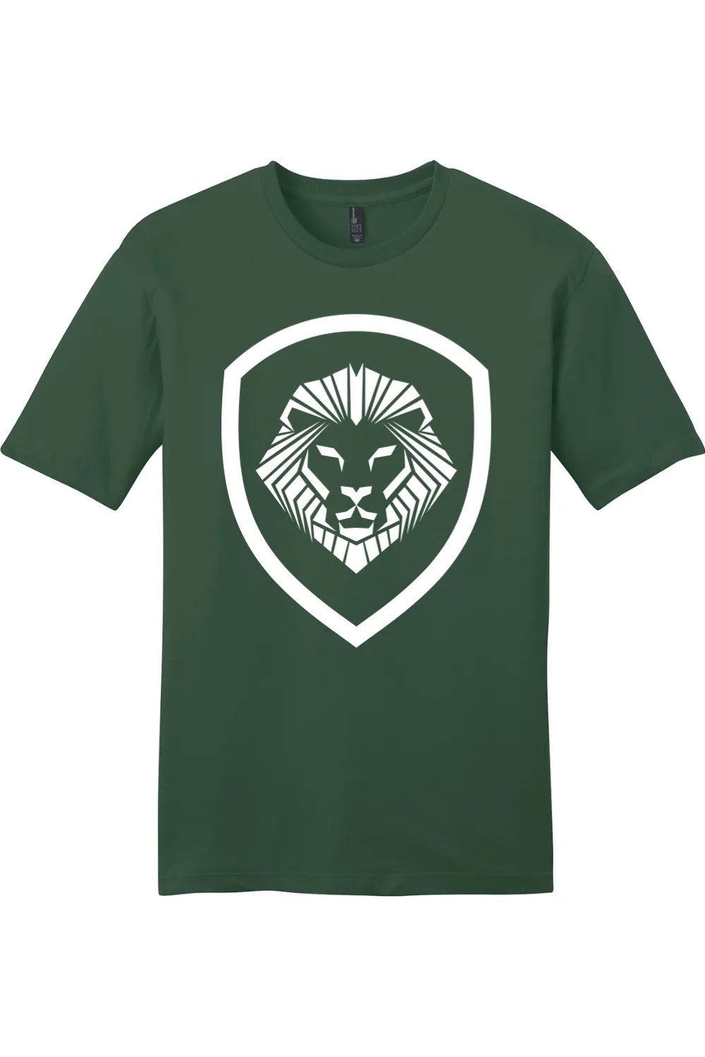 Oversized Lion Shield Short Sleeve T-Shirt