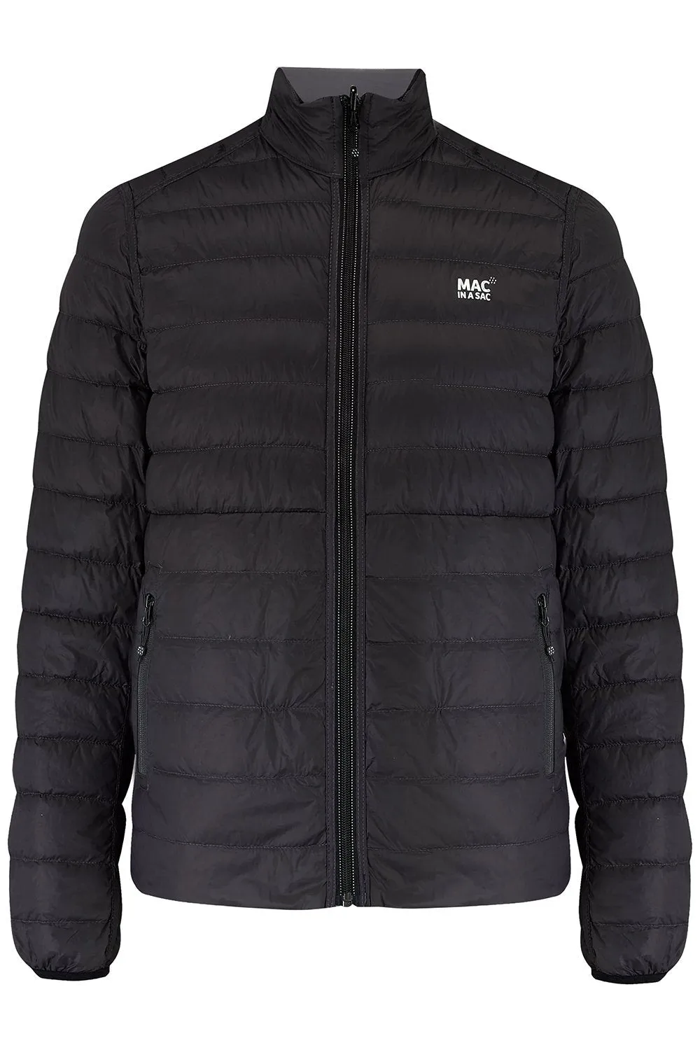 Polar II Mens Down Jacket - Jet Black Charcoal