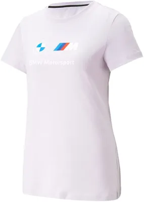 PUMA Women's Standard BMW M Motorsport Essentials Logo T-Shirt