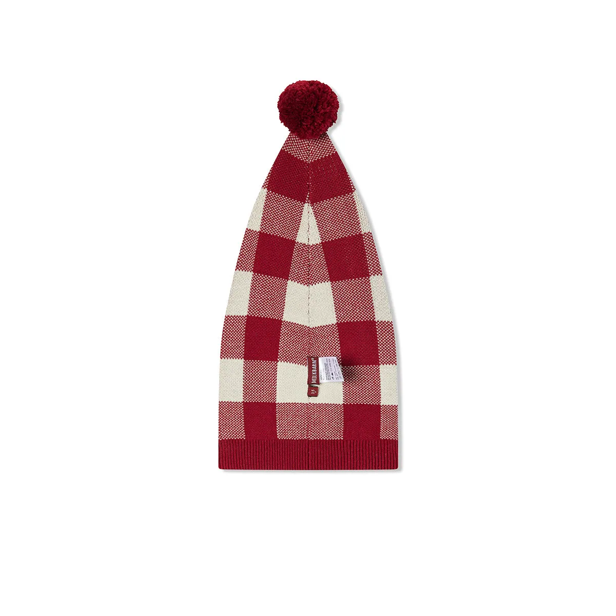 Red Gingham Stocking Cap