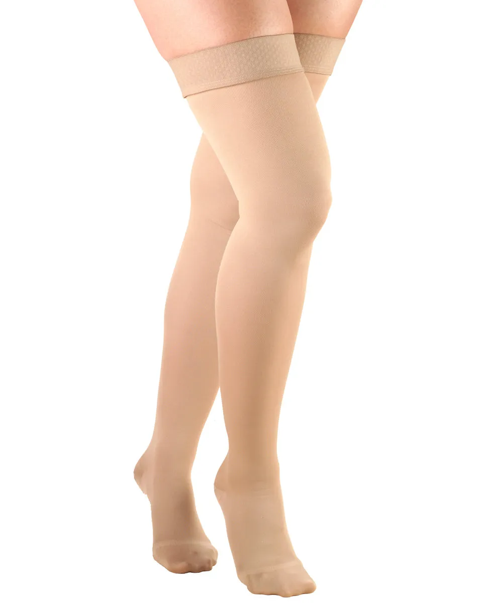 ReliefWear Women's Opaque Thigh High Closed Toe 20-30