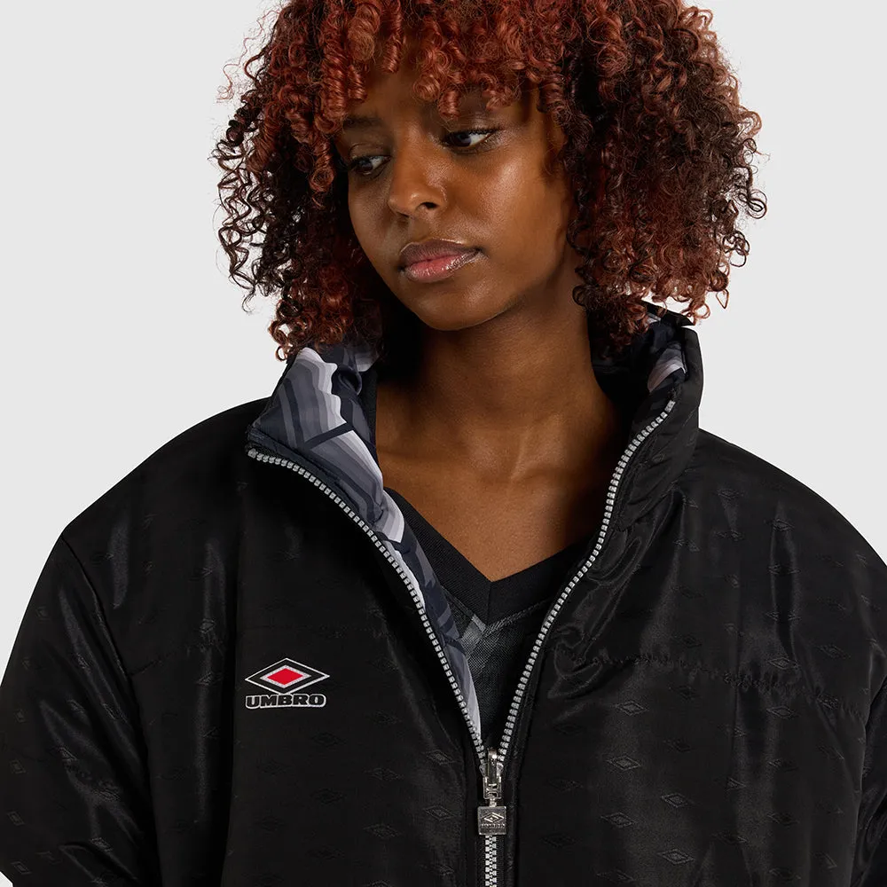 Reversible Puffer Jacket - Black/Multi