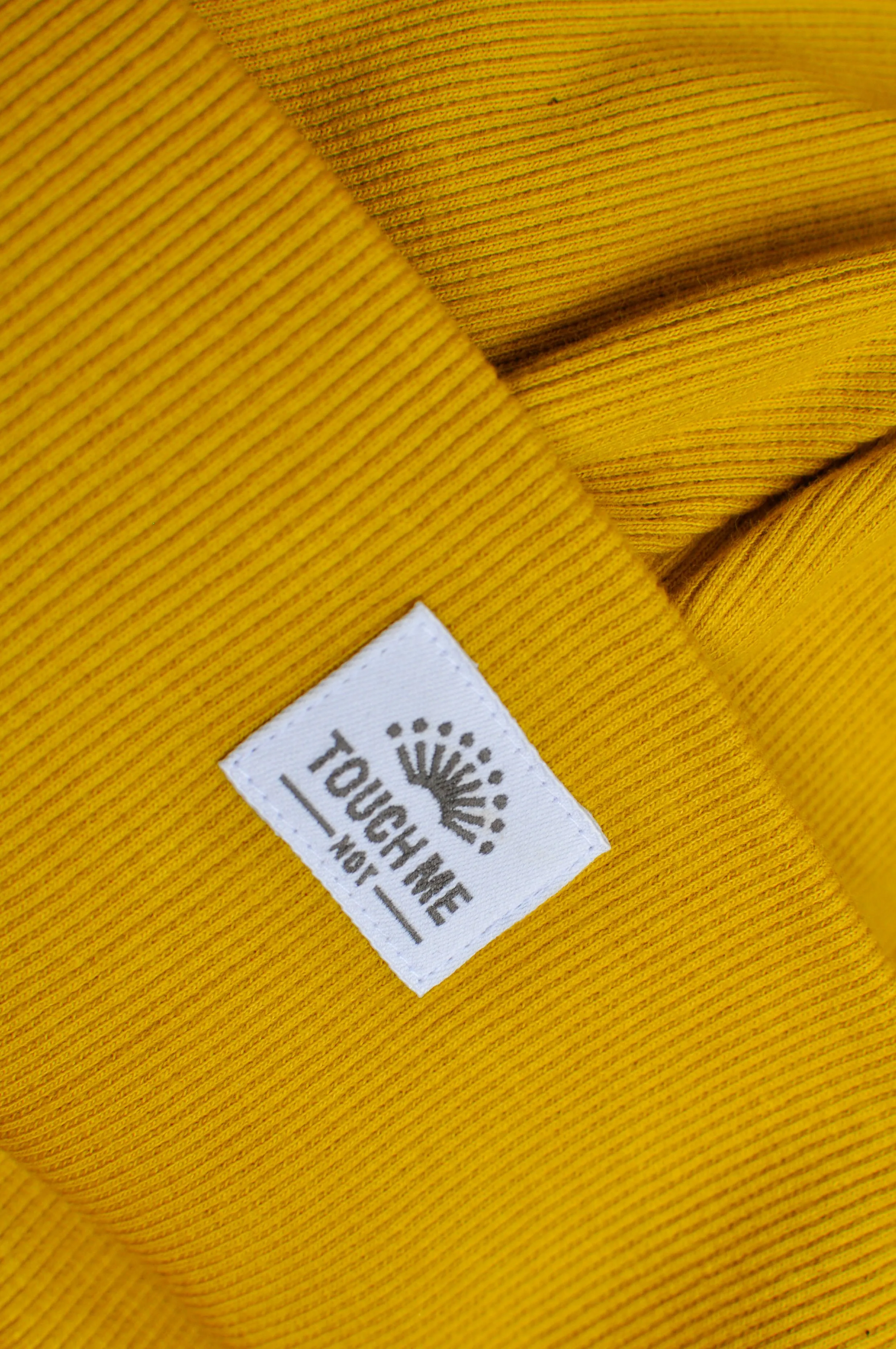 RIB BEANIE / MUSTARD