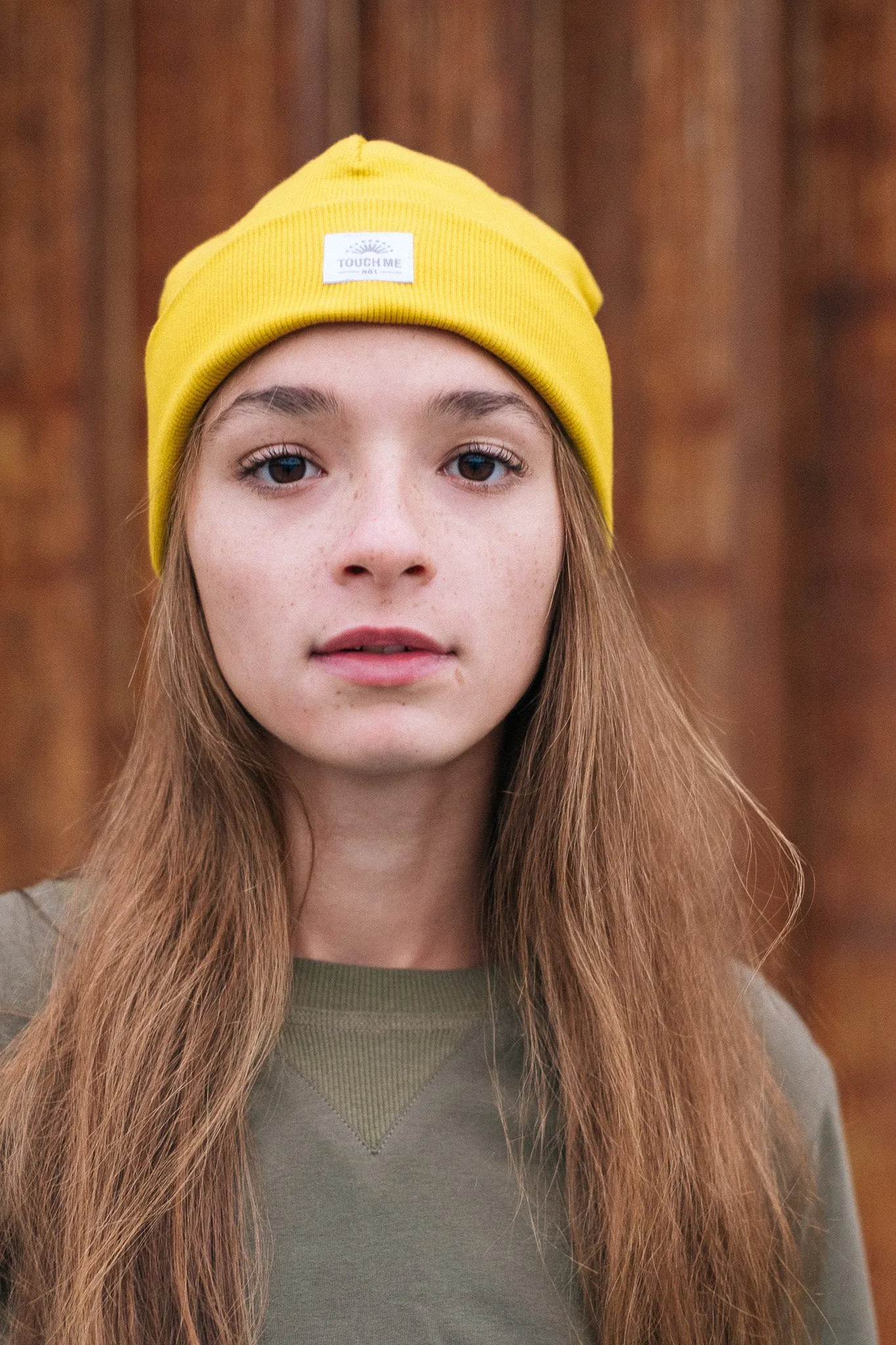 RIB BEANIE / MUSTARD