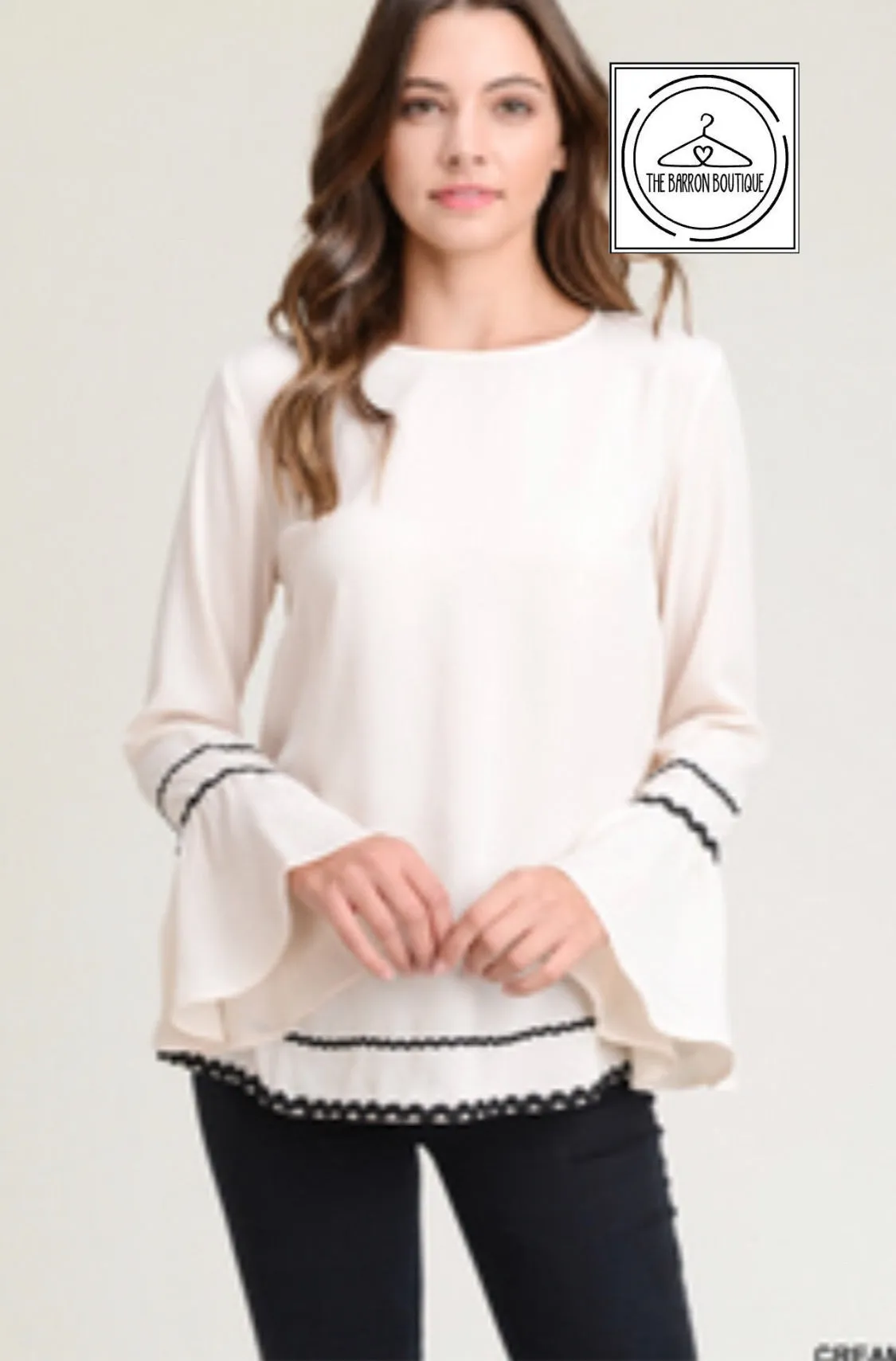 Ricrac Blouse Top