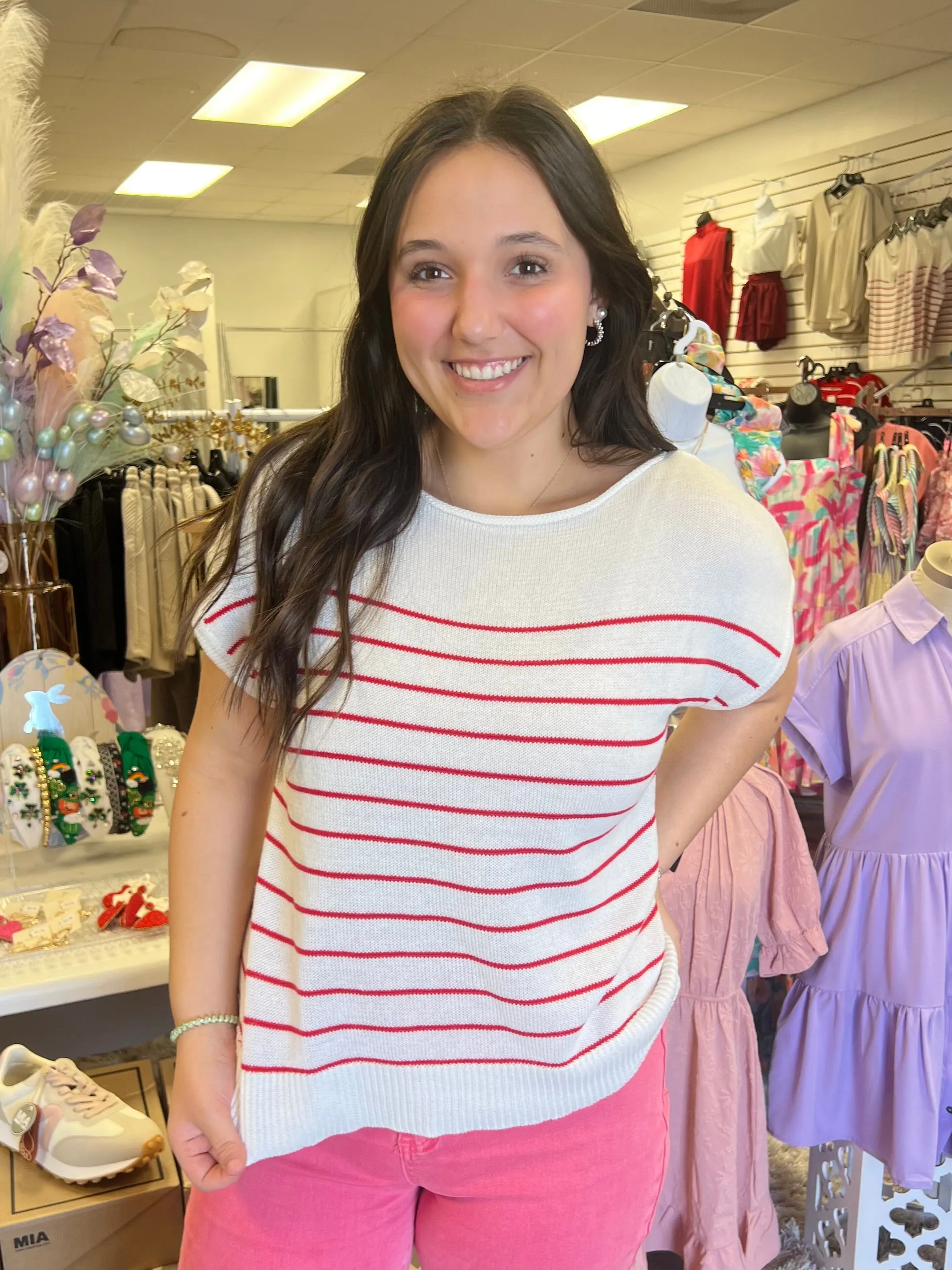 Sail Away Striped Top