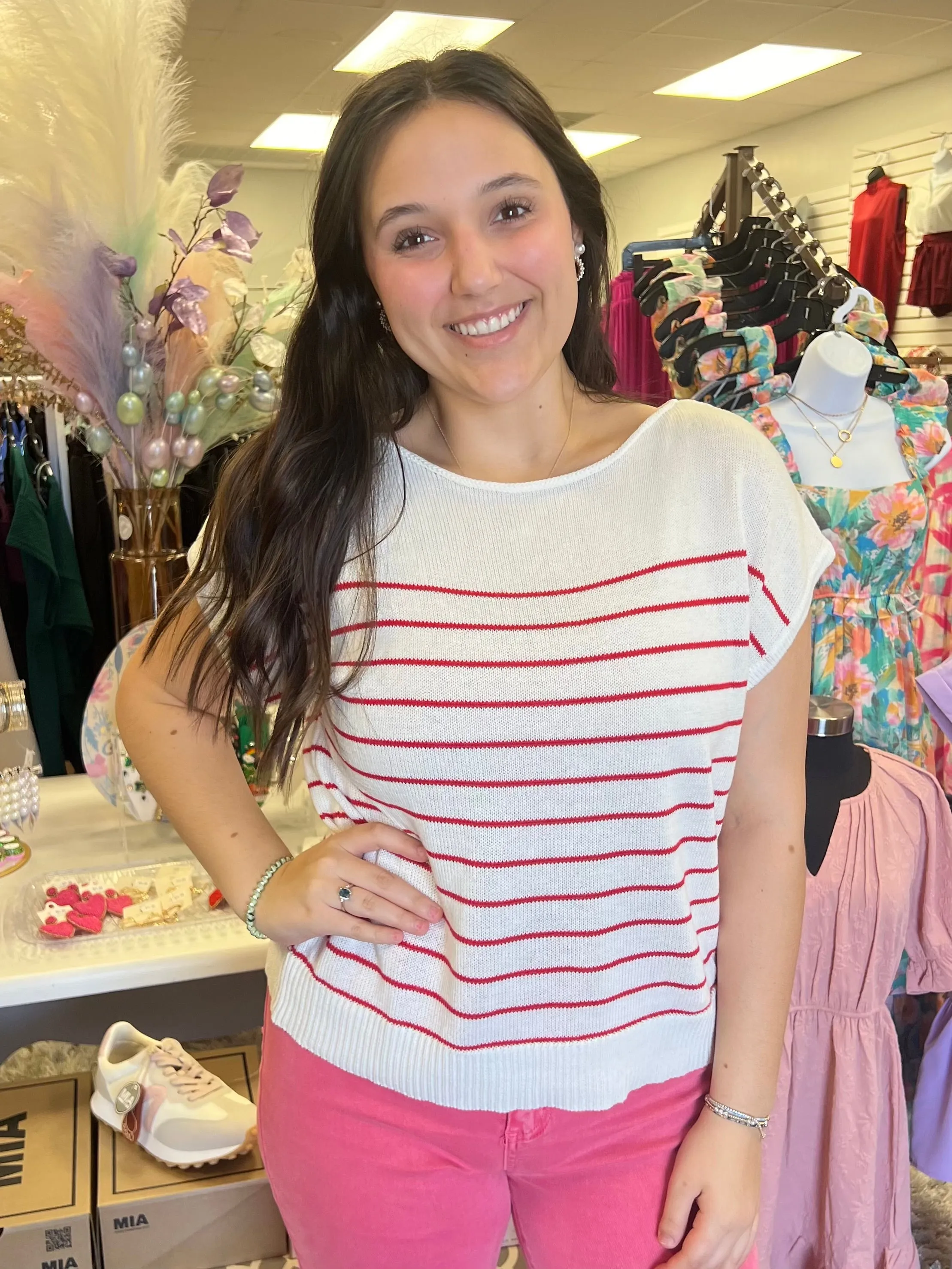 Sail Away Striped Top