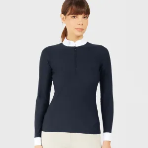 Samshield Aloise Long Sleeve Show Shirt - Navy