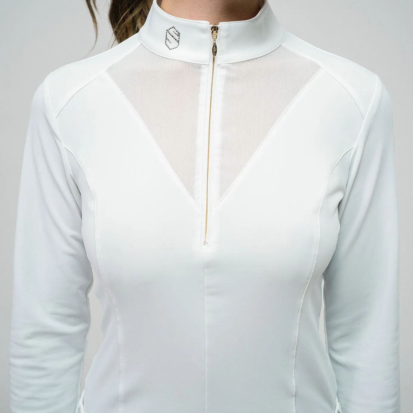 Samshield Jordana Show Shirt - White/Champagne