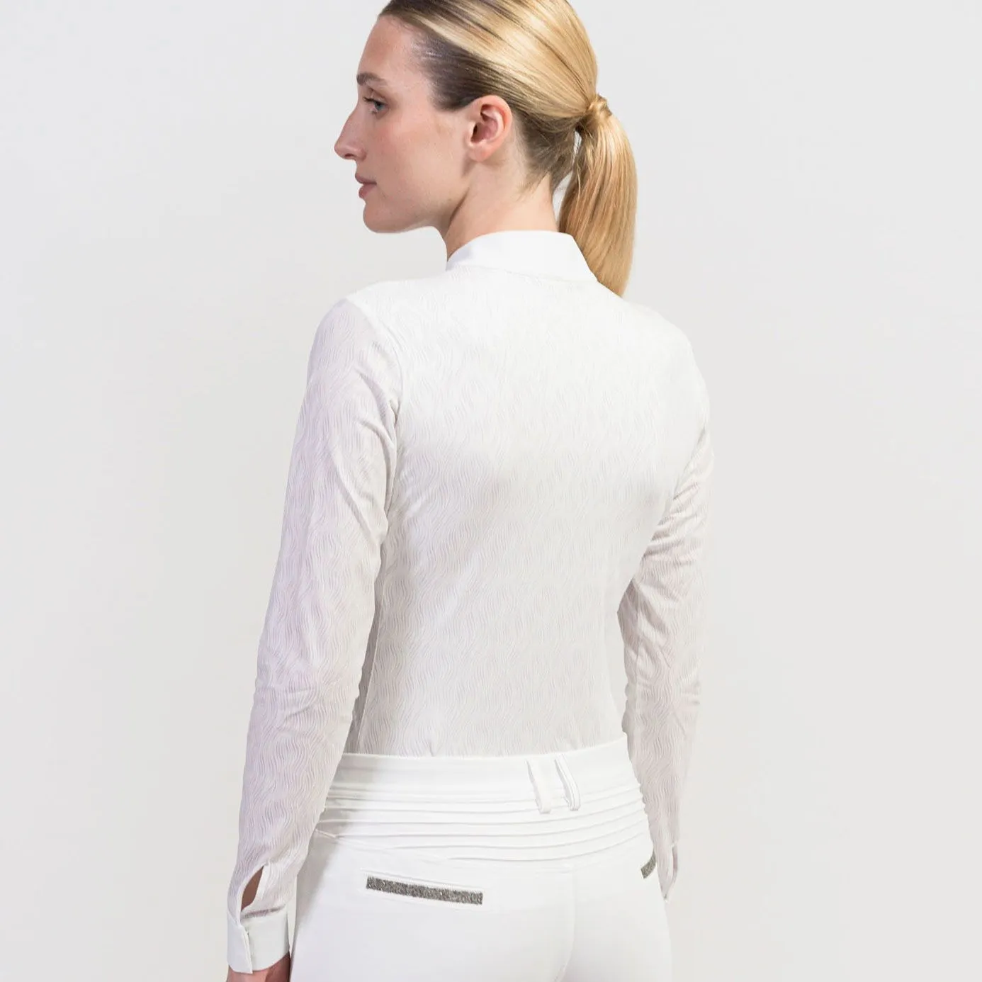 Samshield Louisella Show Shirt - White Leaf