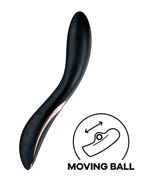 Satisfyer Rrrolling Explosion G Spot Vibrator In Black