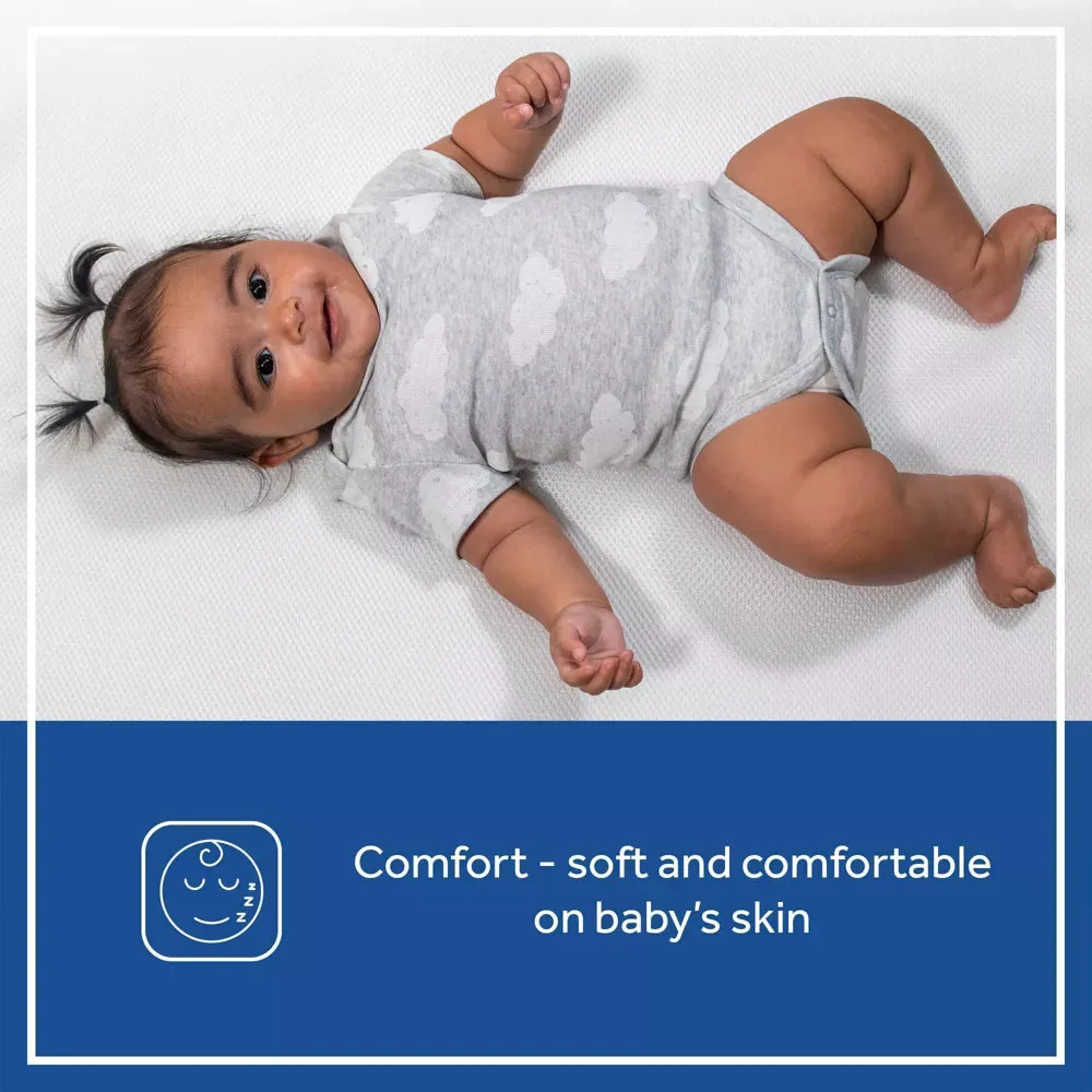 Sealy® FreshFlow Breathable Crib and Toddler Mattress Pad