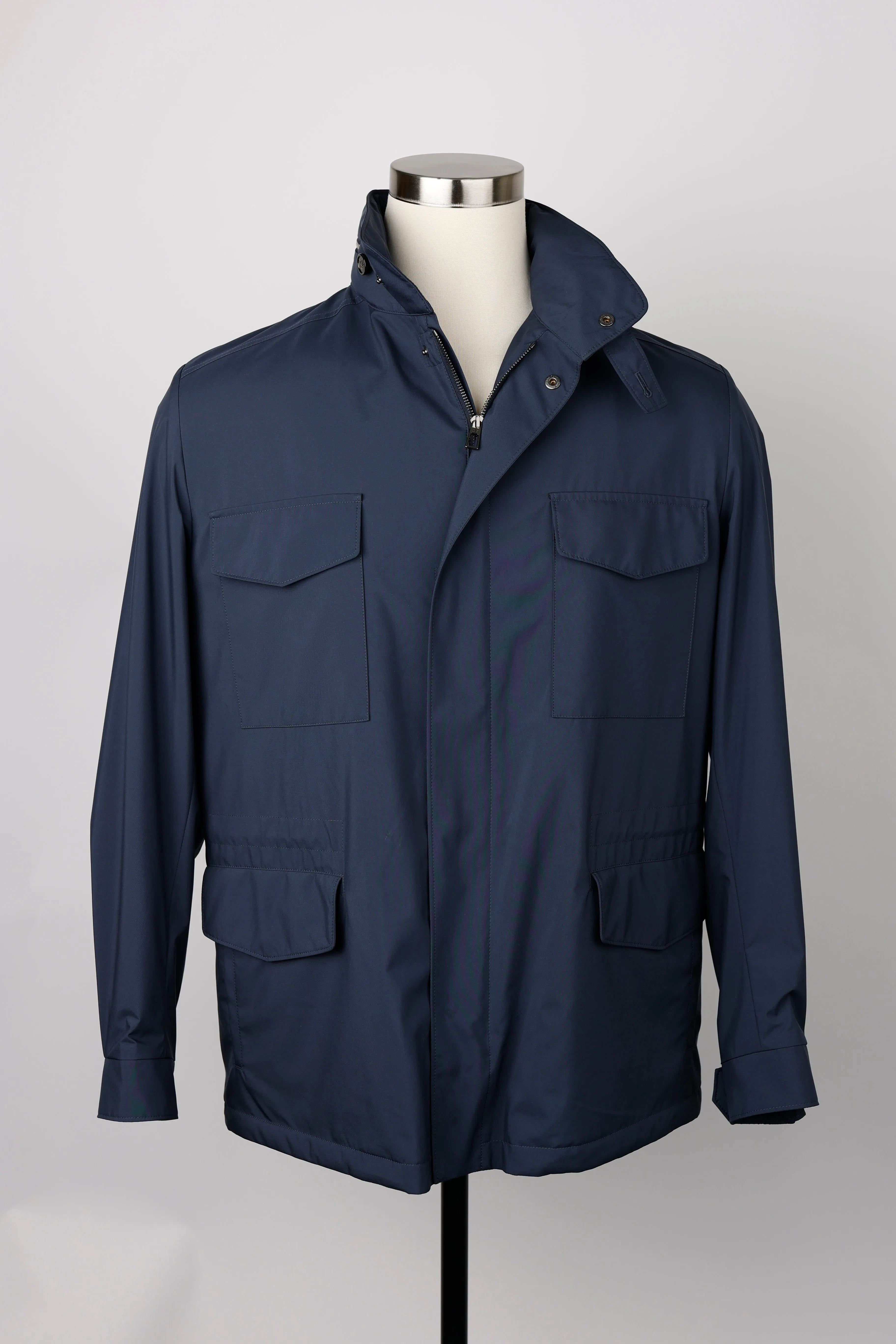 Short Traveler Cashmere Lined Lightweight Jacket