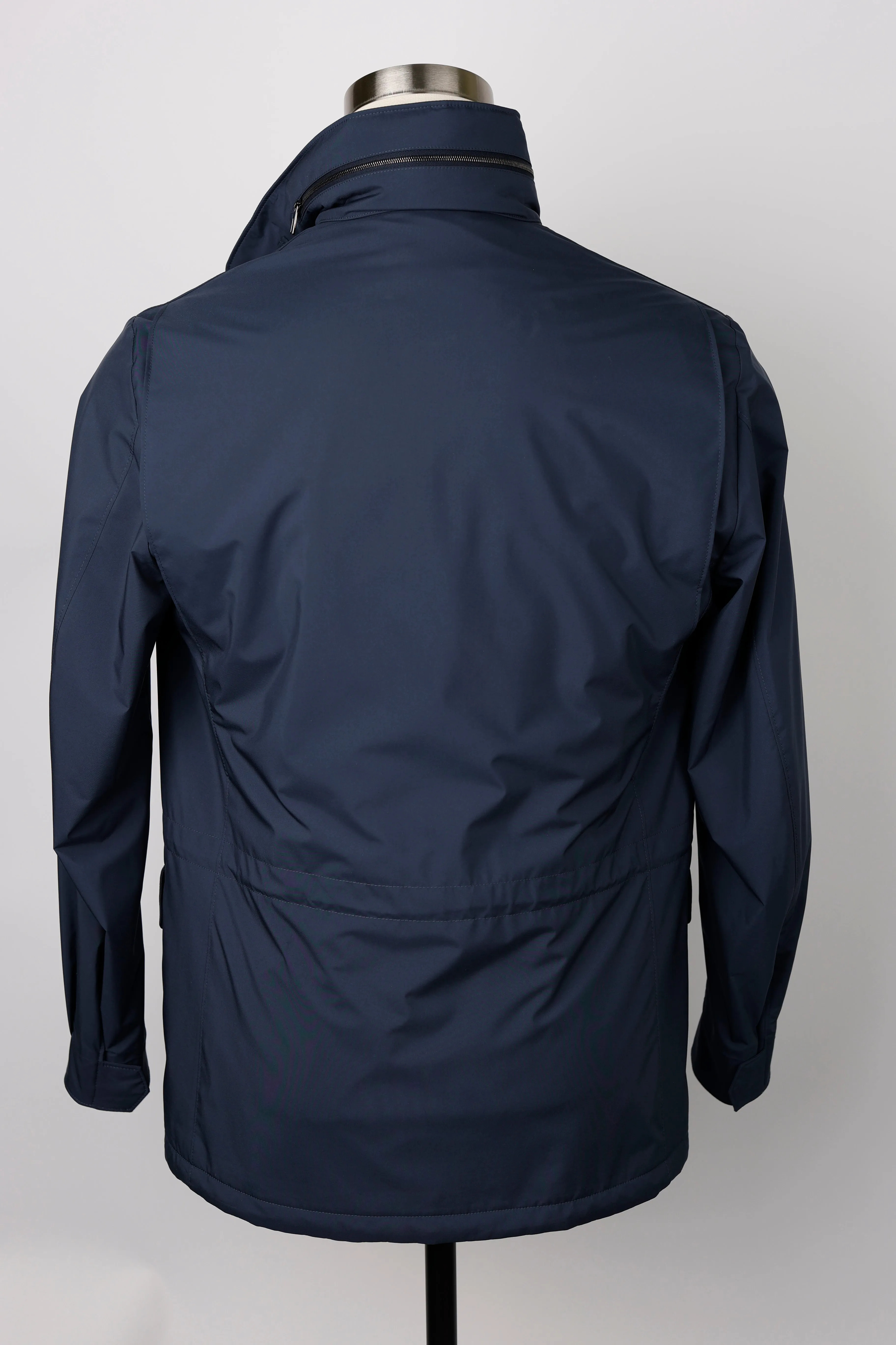 Short Traveler Cashmere Lined Lightweight Jacket