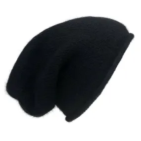 SLATE   SALT - Black Essential Knit Alpaca Beanie