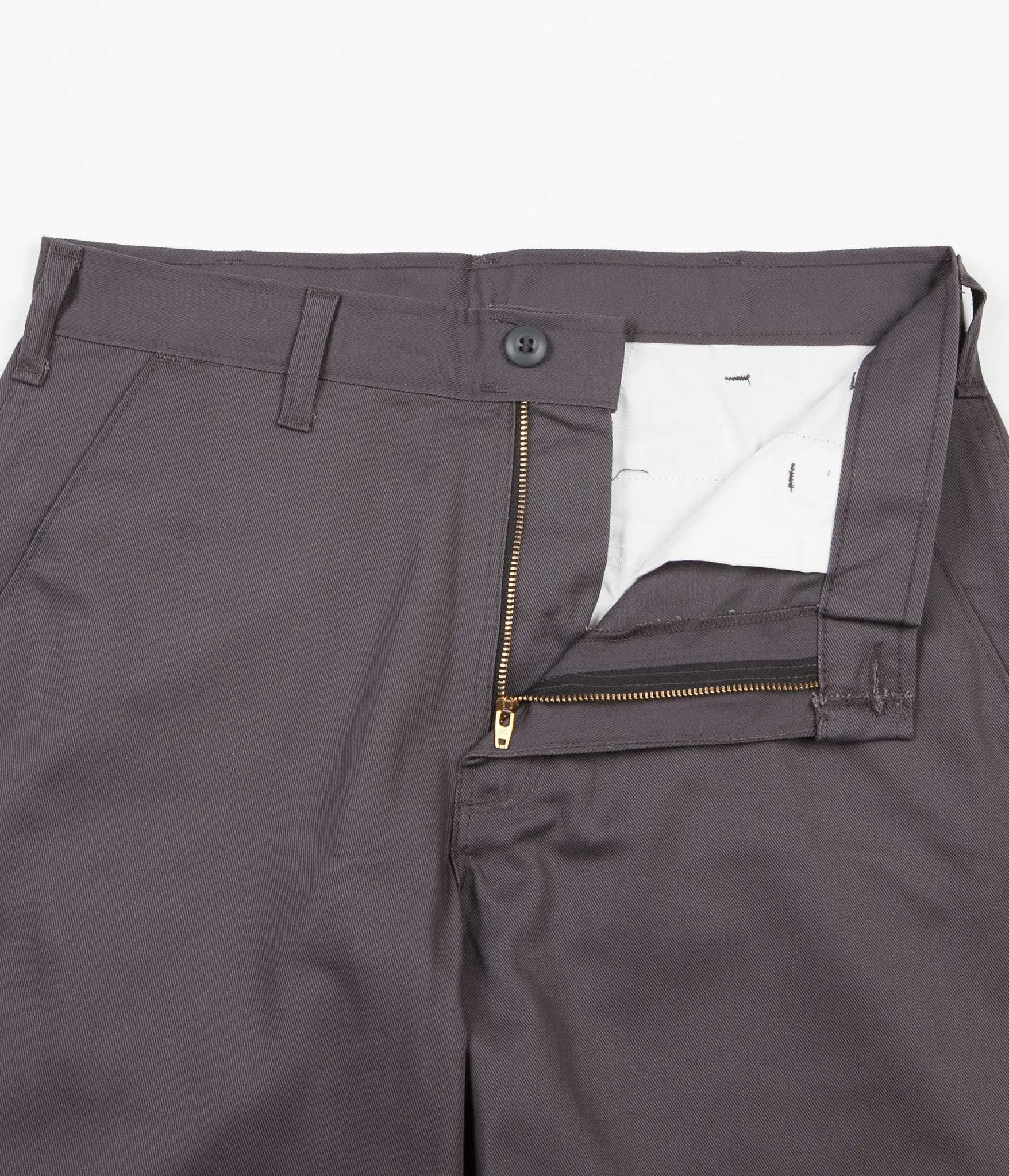 Stan Ray Military Chino Trousers - Charcoal Twill