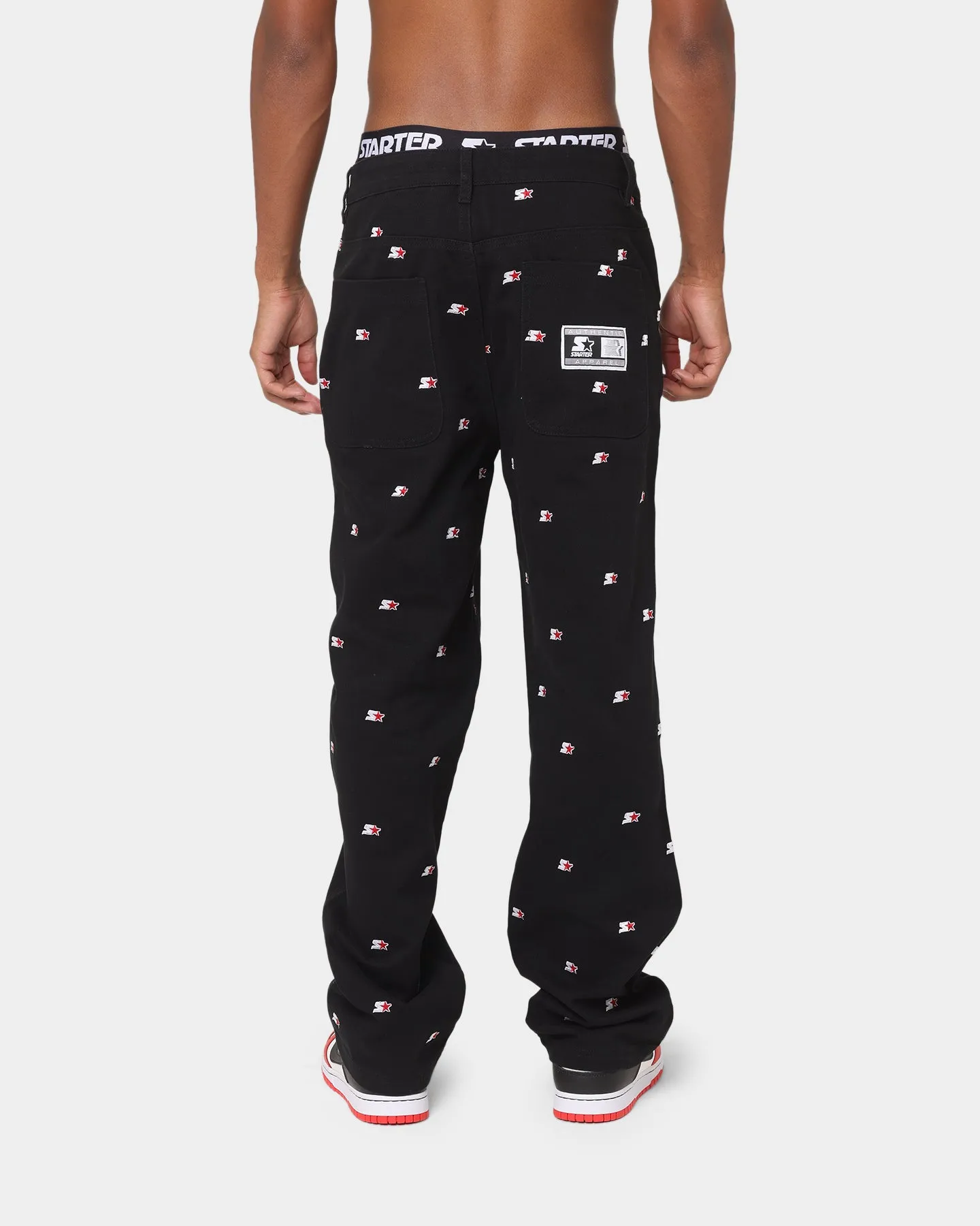 Starter Star Gazer Relaxed Chino Pants Black