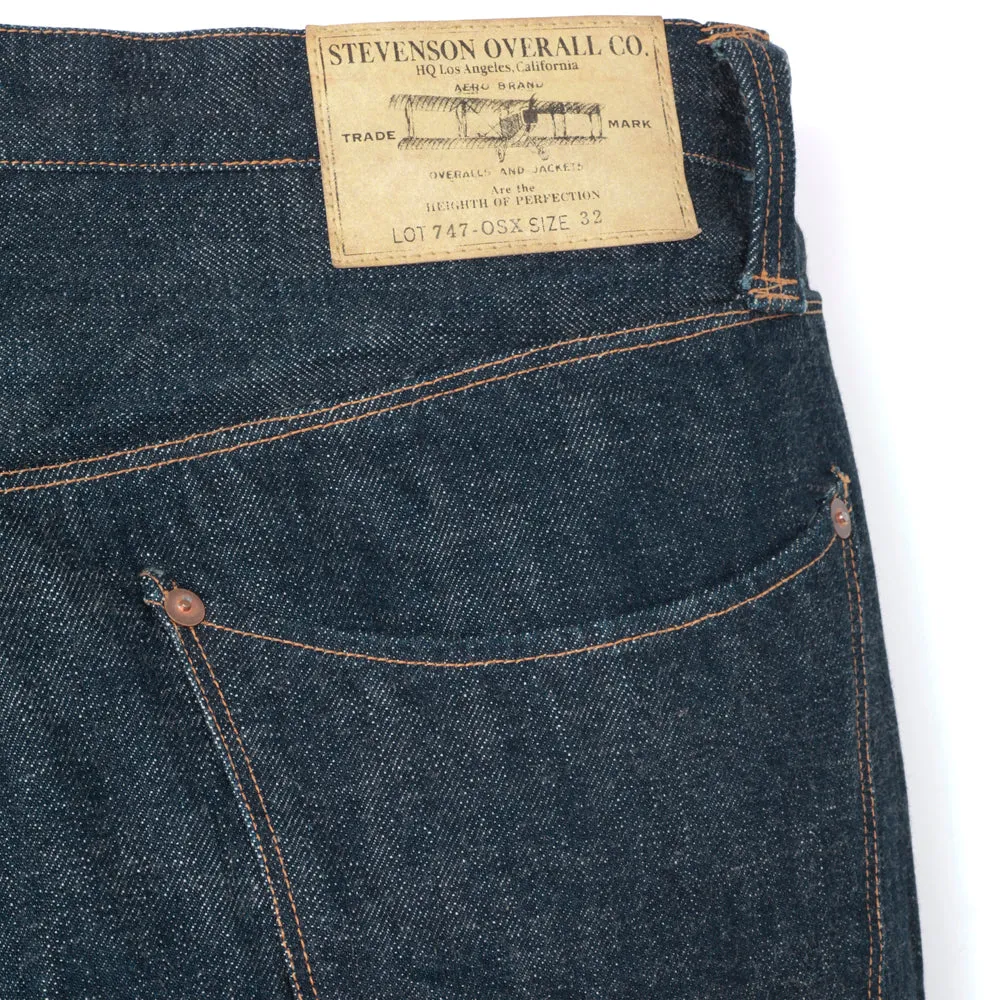 Stevenson Overall Co. San Francisco. 747-OSX One Wash Japanese Selvedge Denim