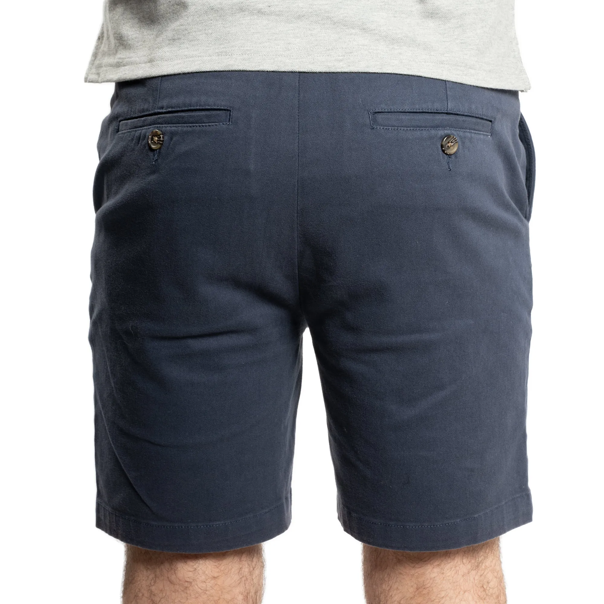 Stretch Chino Shorts - Navy