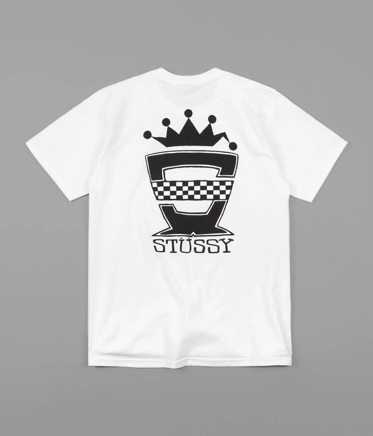 Stussy Checkers T-Shirt - White