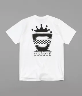 Stussy Checkers T-Shirt - White