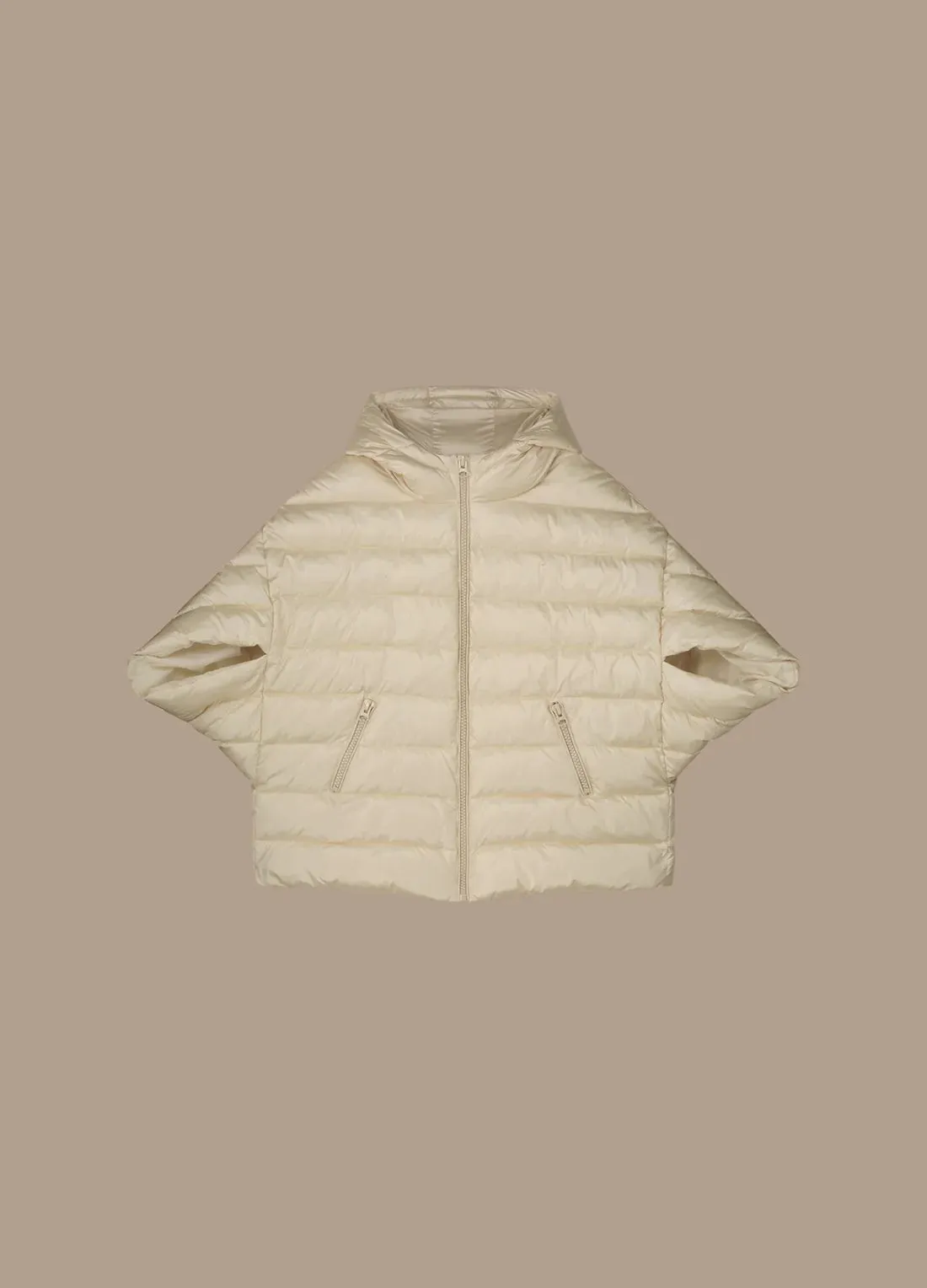 Summum Ivory Fancy Puffer Jacket