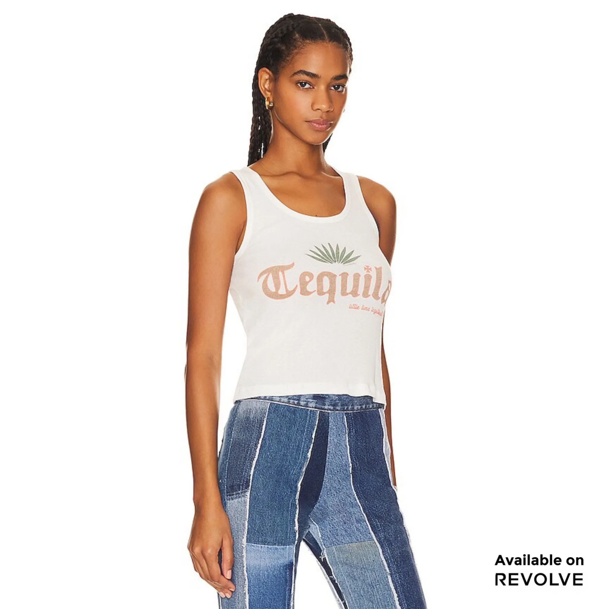 Tequila - Rib Tank - White