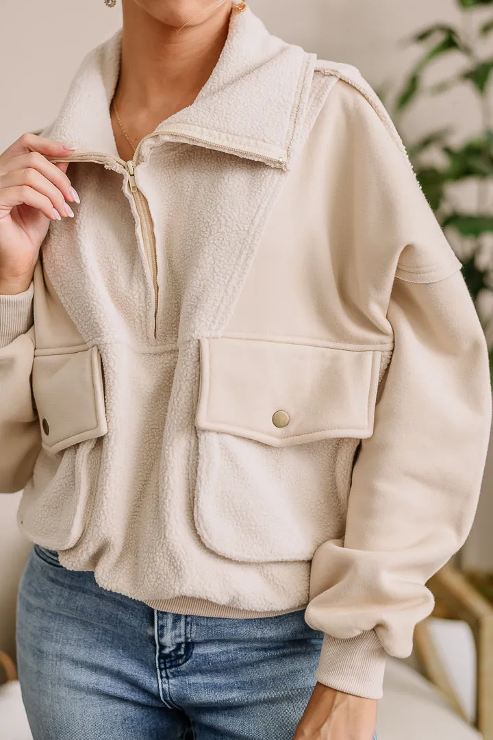 The Carter Pullover | Cream