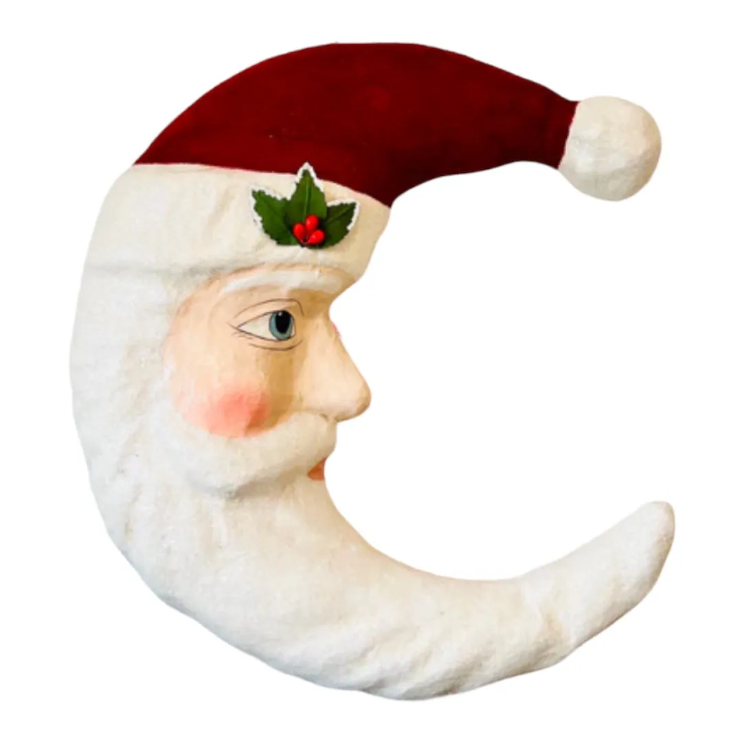 Traditional Santa Moon Wall Hanging