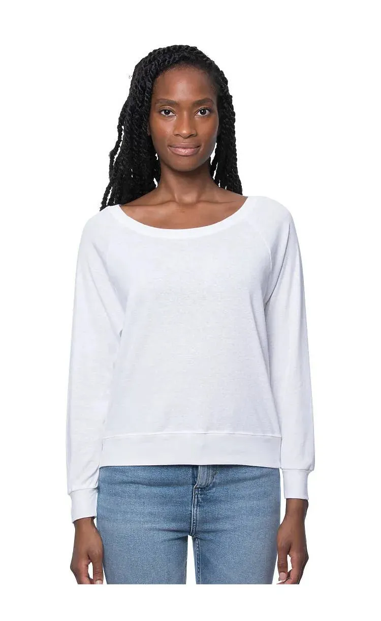 Triblend Long Sleeve Raglan Pullover