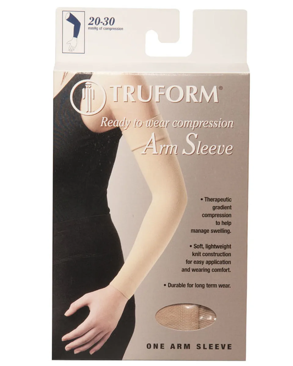 Truform Compression Arm Sleeve with Silicone Dot Top 20-30 mmHg - 3326