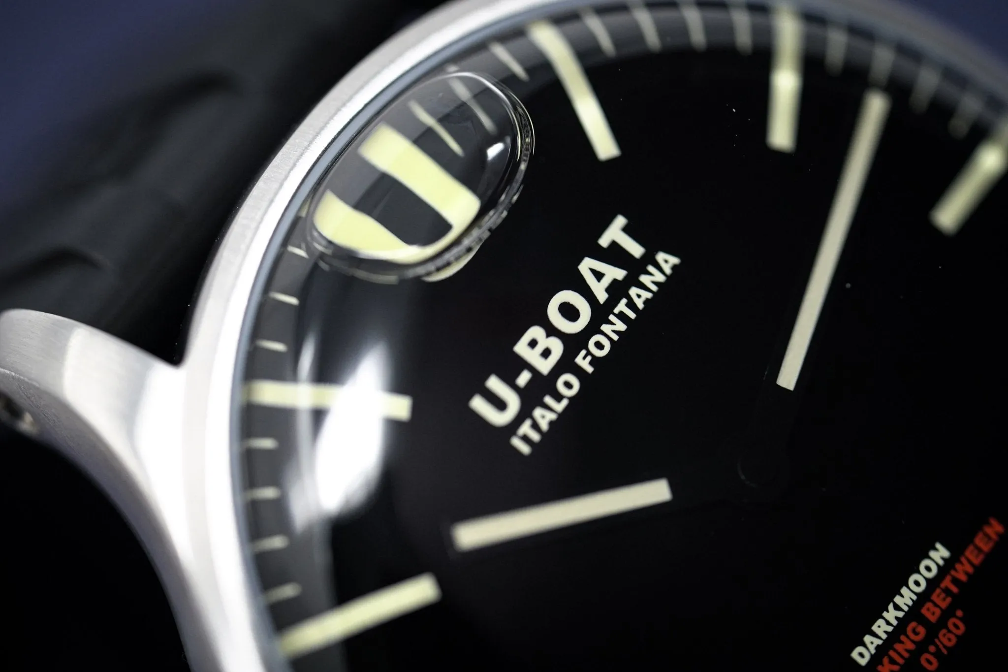 U-Boat Watch Darkmoon 44 Steel 8463/B