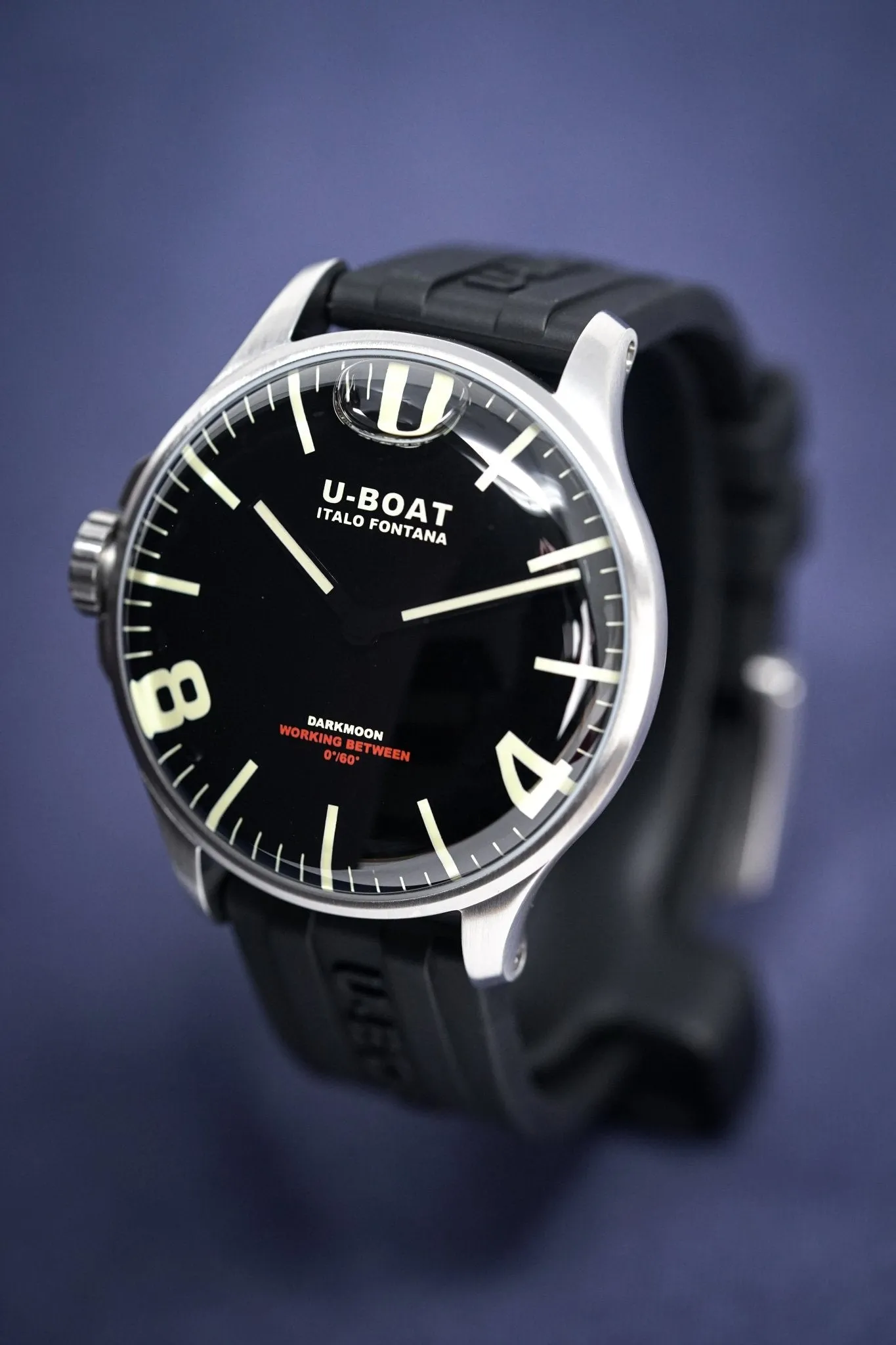 U-Boat Watch Darkmoon 44 Steel 8463/B