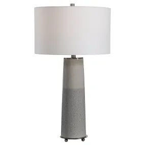 Uttermost Abdel Gray Glaze Table Lamp