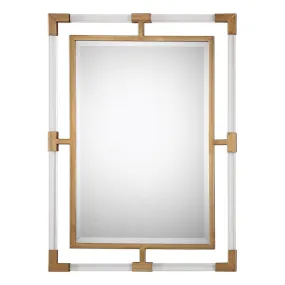 Uttermost Balkan Modern Gold Wall Mirror