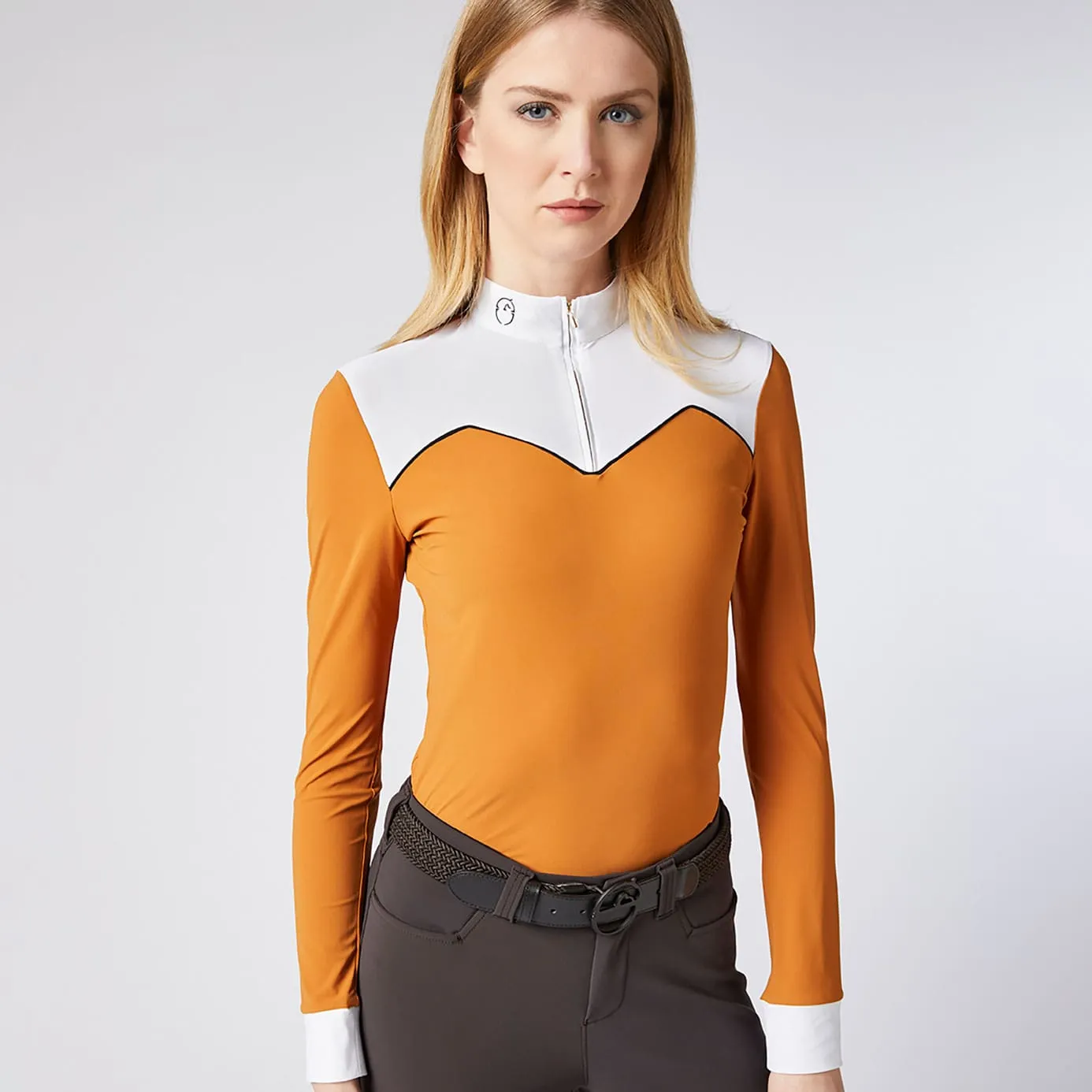 Vestrum Chiavenna Long Sleeve Show Shirt - Turmeric