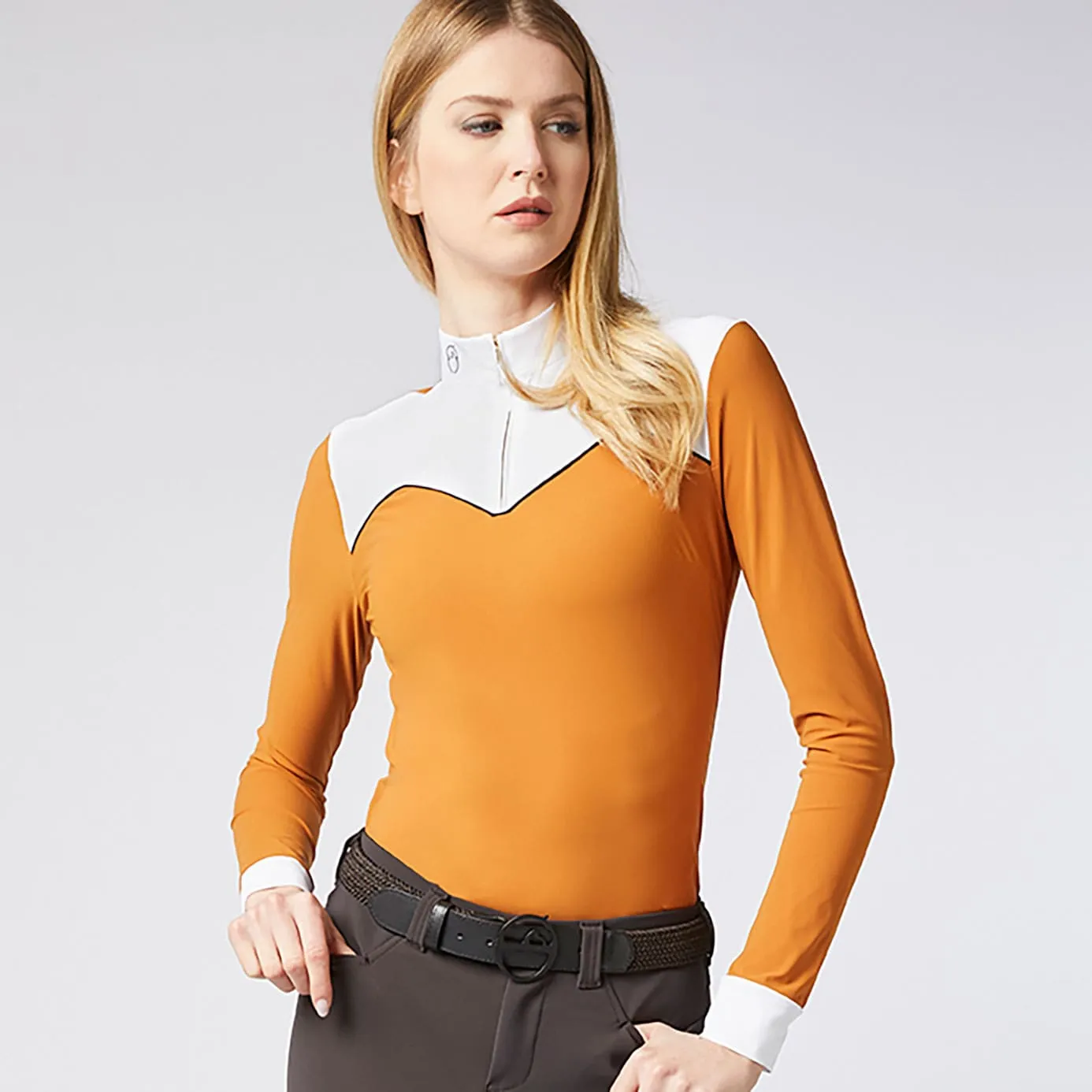 Vestrum Chiavenna Long Sleeve Show Shirt - Turmeric