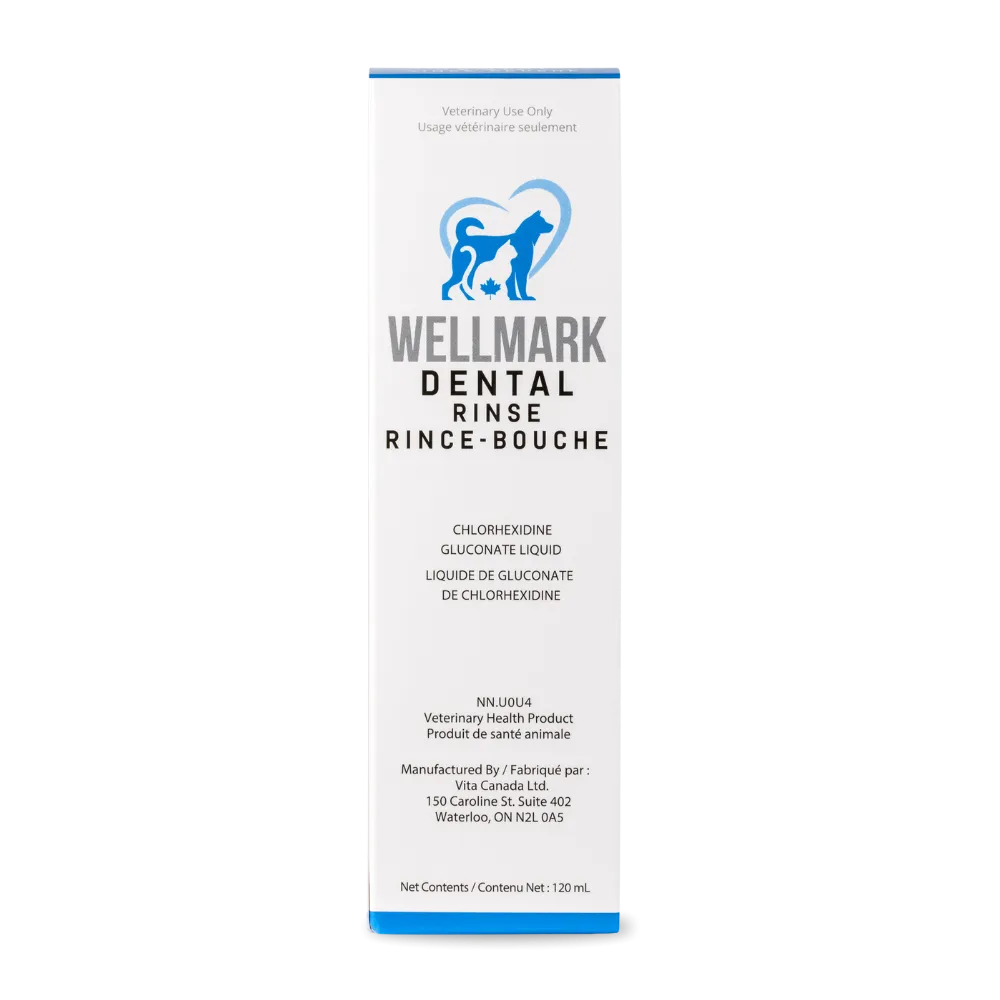 Wellmark Dental Rinse for Dogs & Cats - 120ml