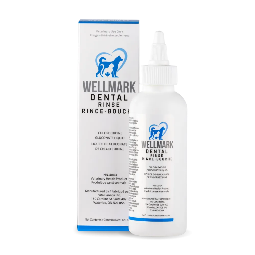 Wellmark Dental Rinse for Dogs & Cats - 120ml