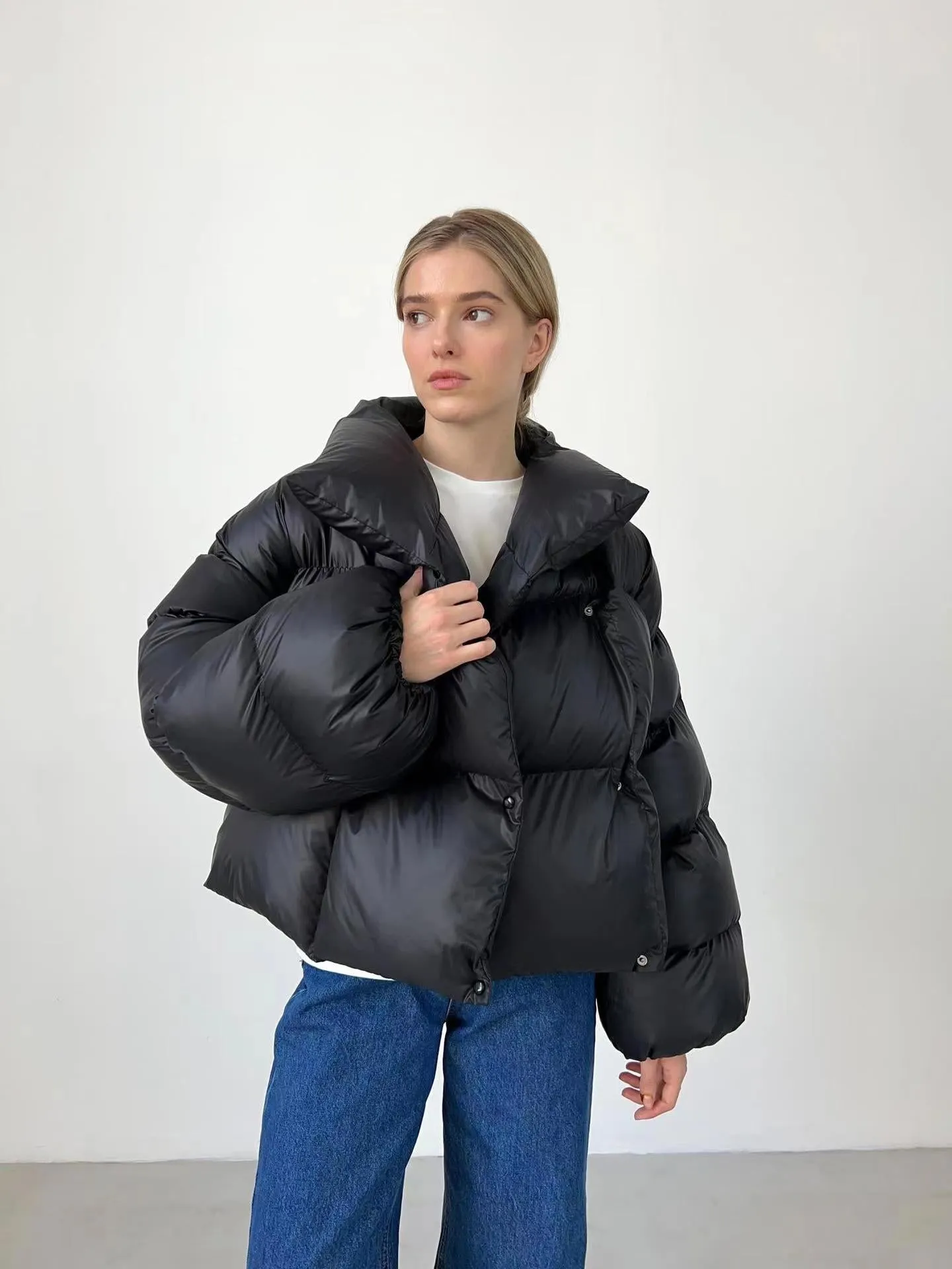 Wenkouban-Winter Outfits Christmas Ellery Oversized Puffer Jacket