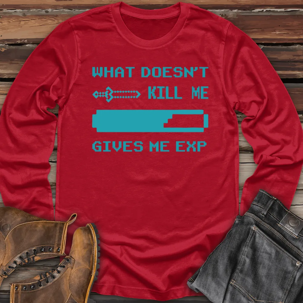 What Doesn't Kill Me Gives Me Exp Long Sleeve