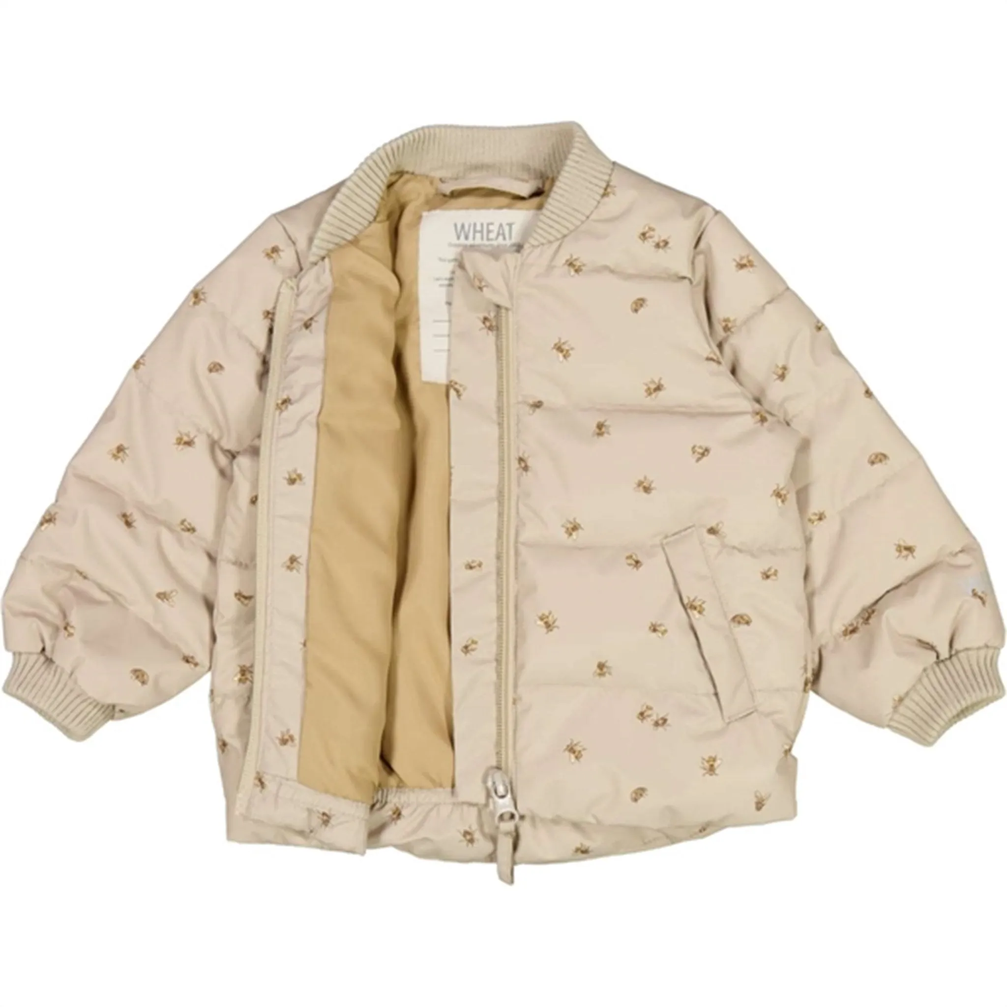 Wheat Jacket Malo Summer Puffer Gravel Bumblebee