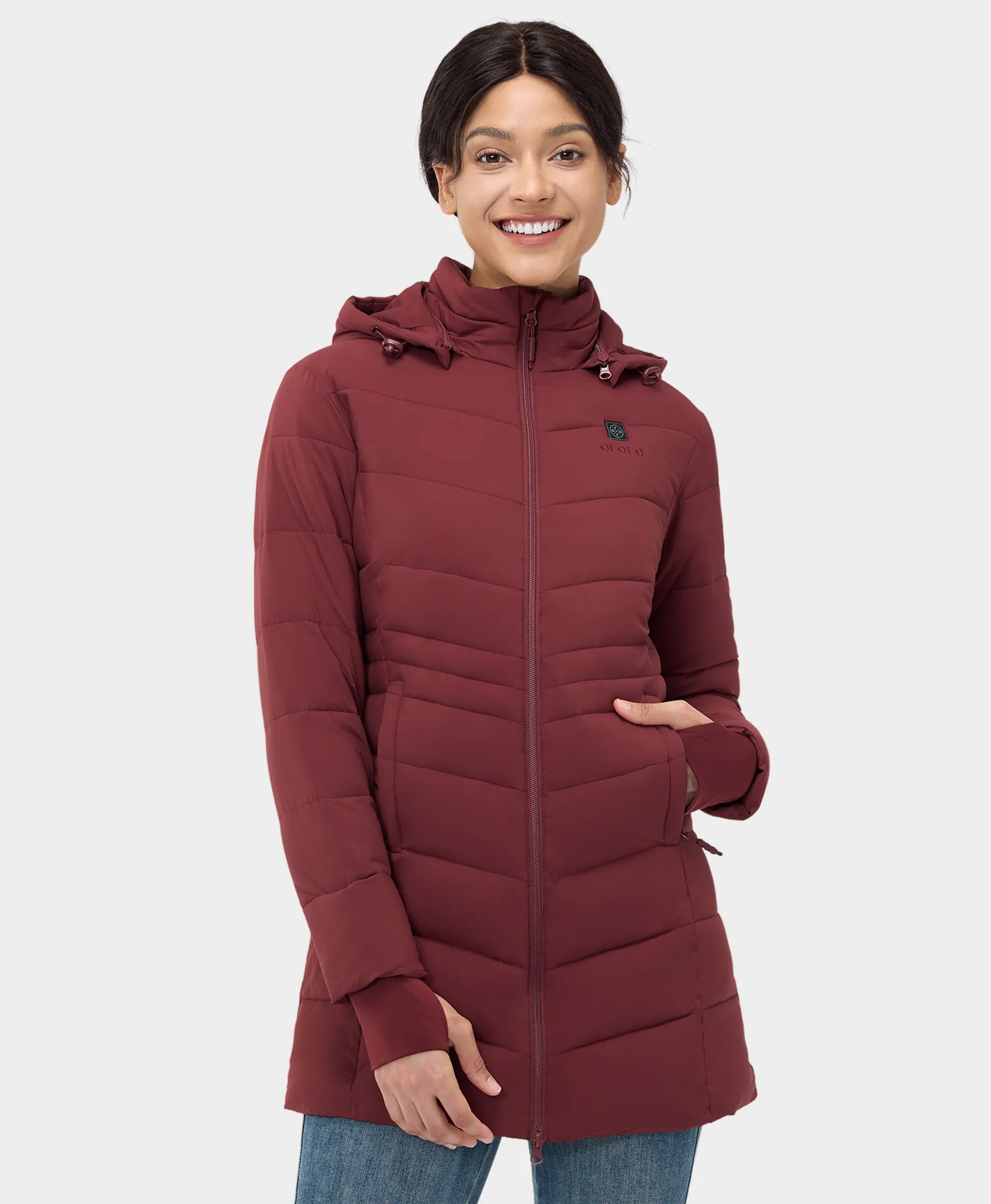 Women's Heated Thermolite® Puffer Parka Jacket - New Colours