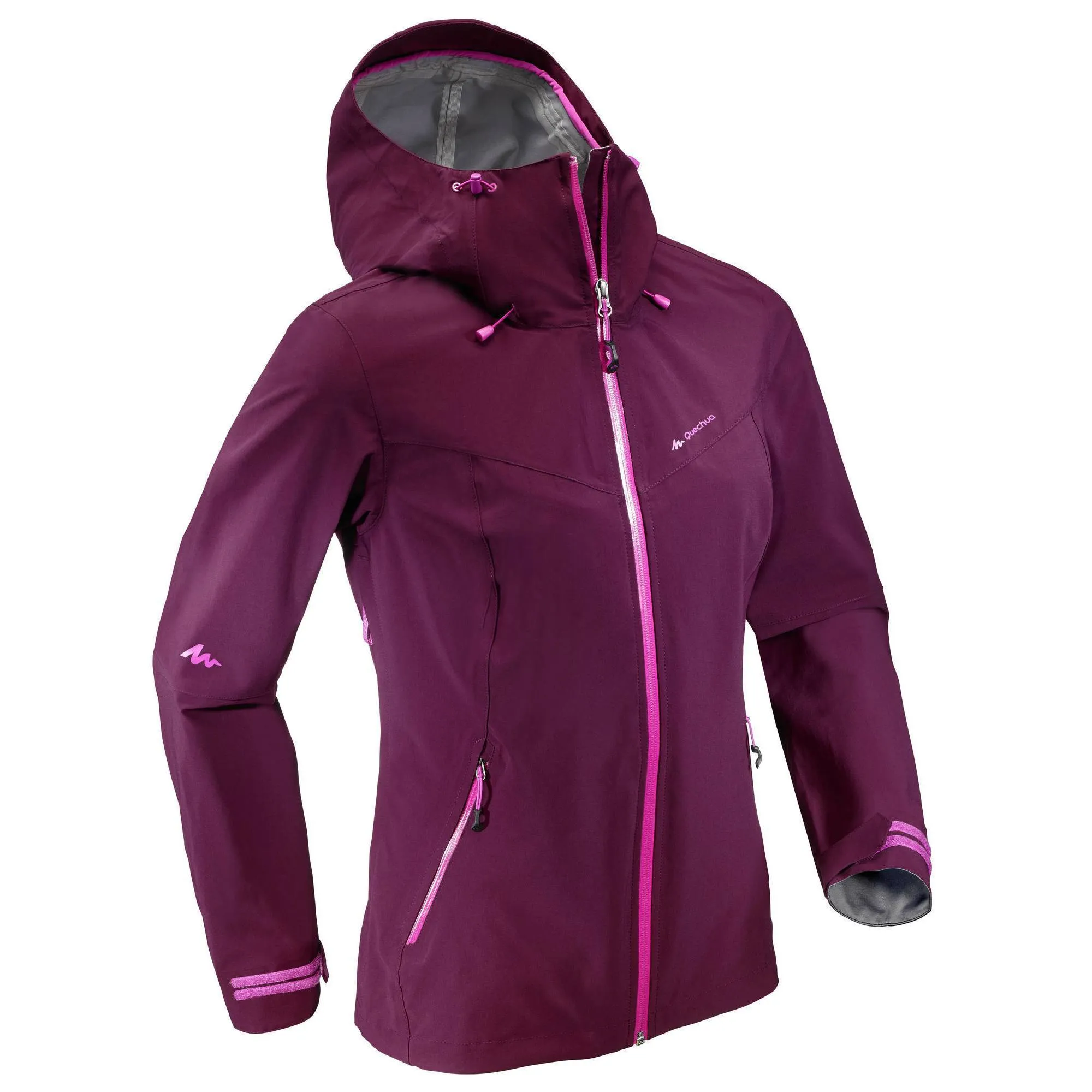 Women's Hiking Waterproof Rain Jacket Forclaz 400