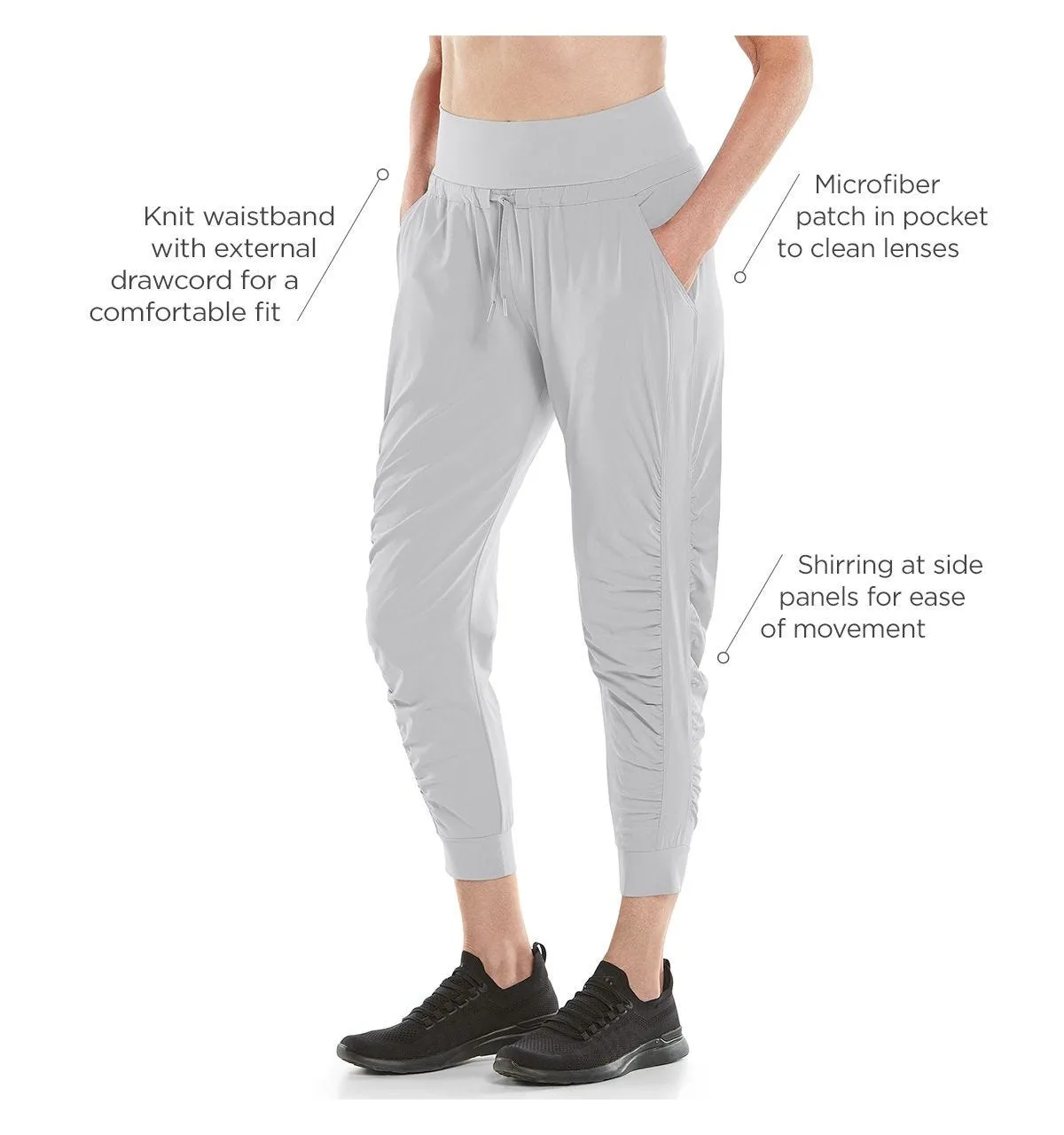 Women's Motio Joggers  |  Cool Grey