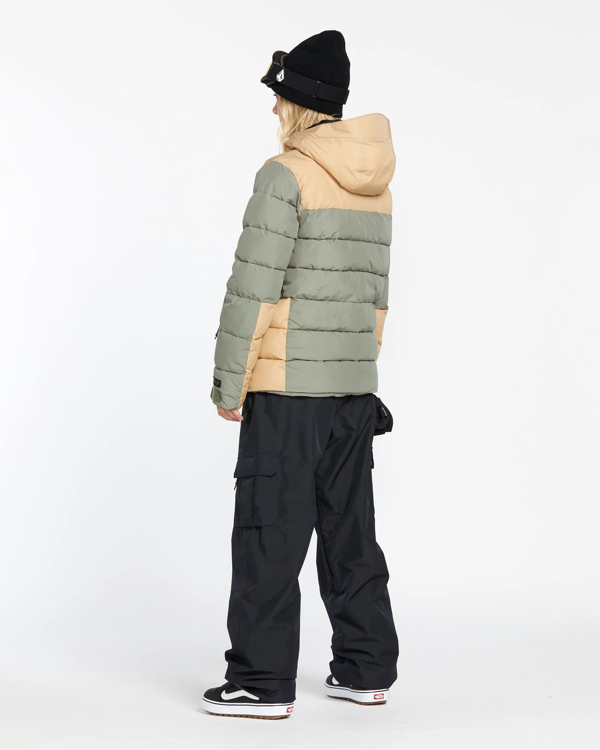 Womens Puffleup Jacket - Lichen Green