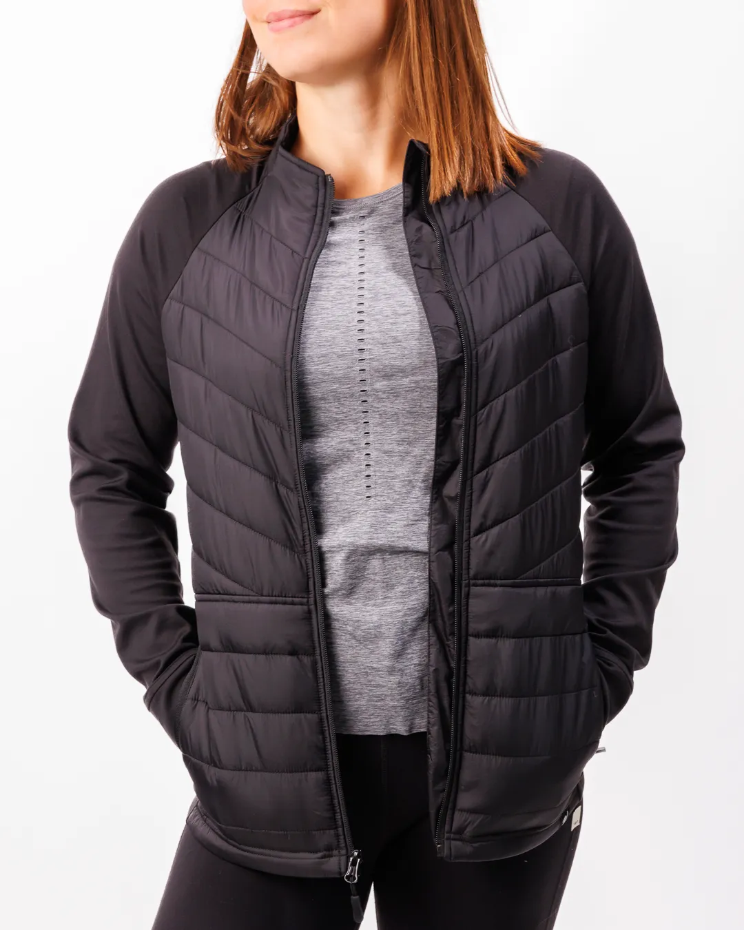 Women's Range Puffer Jacket - Black