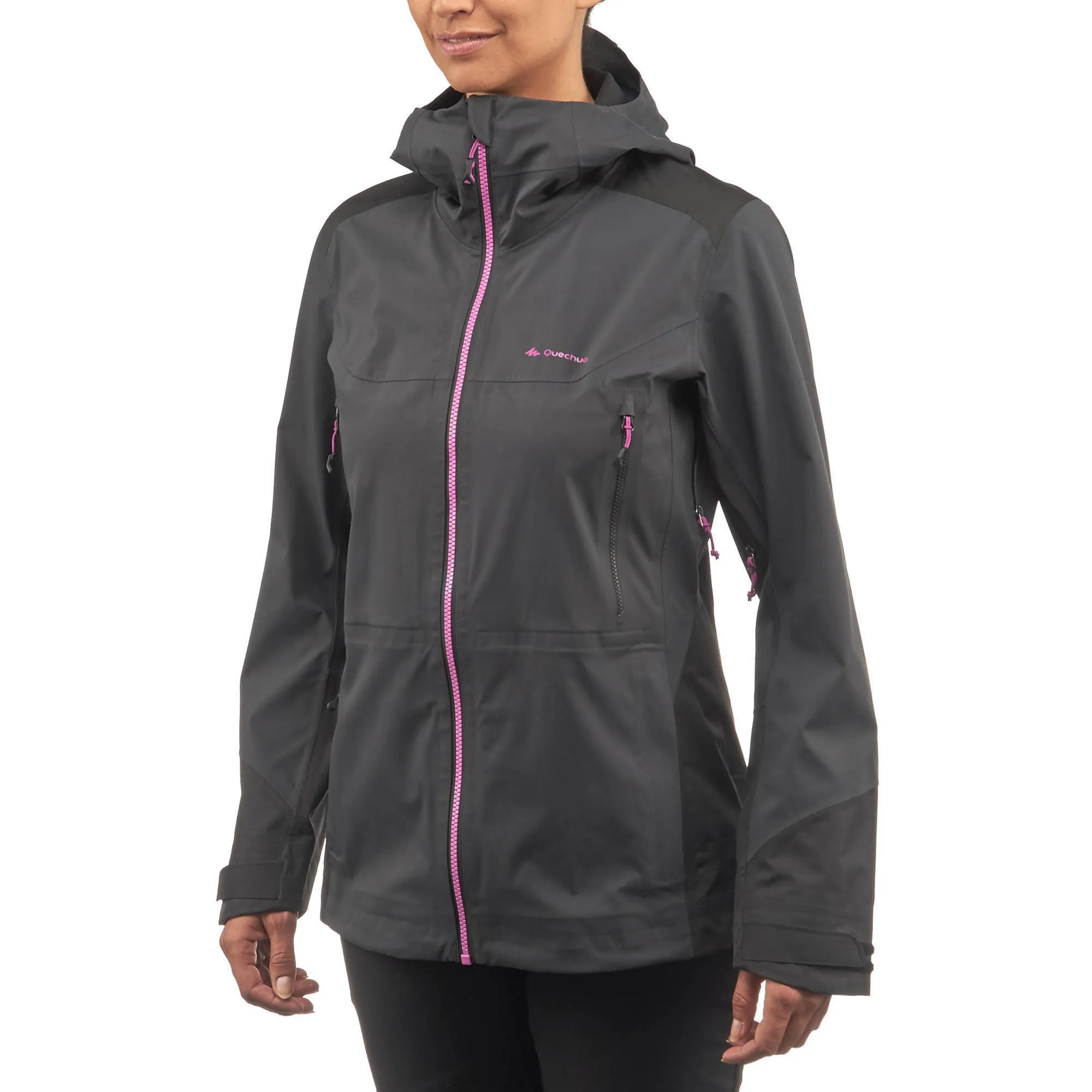 Women's Waterproof Hiking Rain Jacket Forclaz 900