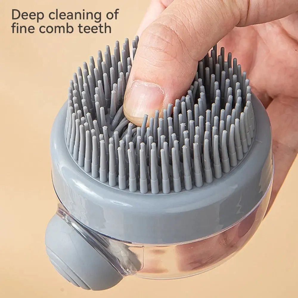 You'll Love this Soft Dog Washing Brush! Pet Shampoo Massager and Grooming Tool for Clean Healthy Pets